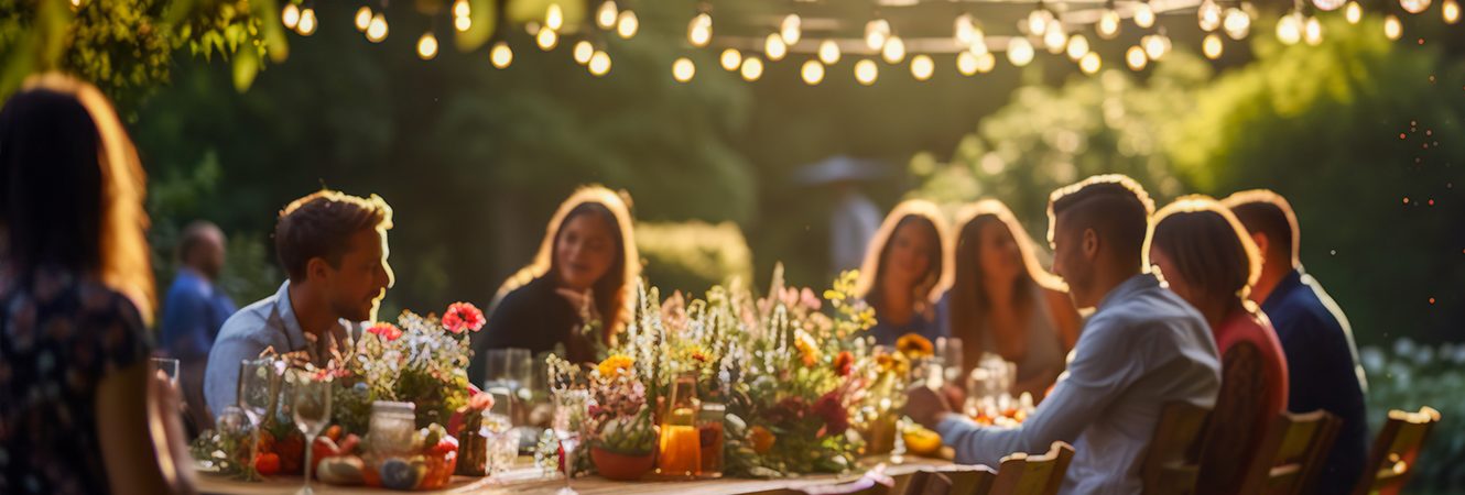 Planning an unforgettable outdoor dinner party